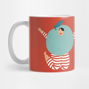 Apple worm Mug